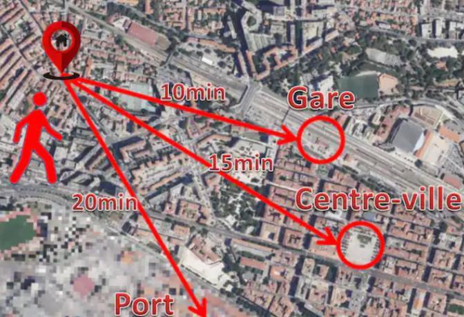 Proche Hyper-Centre Et Gare Apartment Toulon Exterior foto